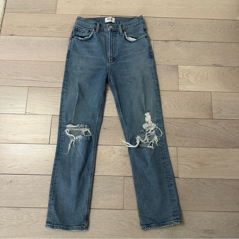 Agolde Light Blue Denim Jeans